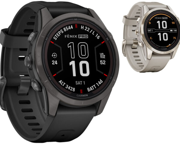 Garmin FENIX® 7S PRO - SAPPHIRE SOLAR 42mm EDITION - GPS Multisport Smartwatch